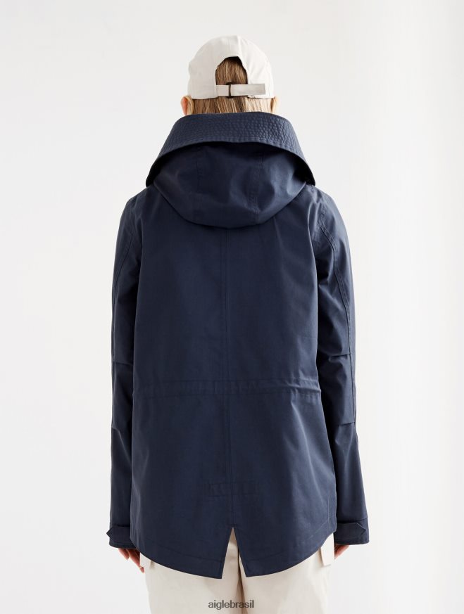 Aigle roupas icônico rabo de peixe com capuz curto mtd Império mulheres RX2B88494