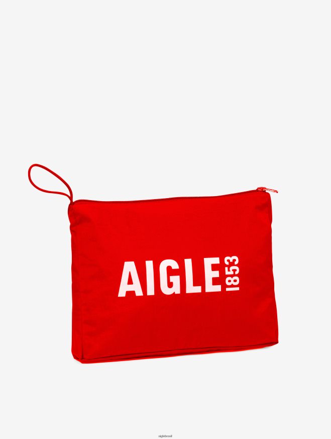 Aigle roupas jaqueta impermeável mtd curta papoula mulheres RX2B88485