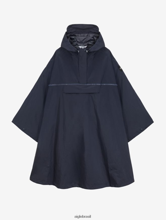 Aigle roupas poncho impermeável para ciclistas marinho mulheres RX2B88666