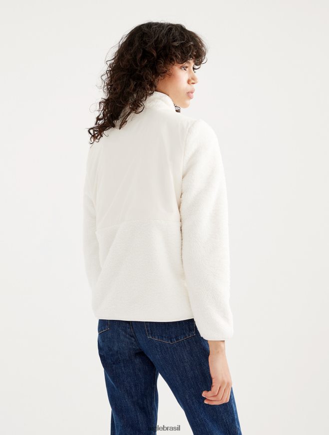 Aigle roupas aconchegante jaqueta de lã sherpa com zíper completo leio eu mulheres RX2B88577