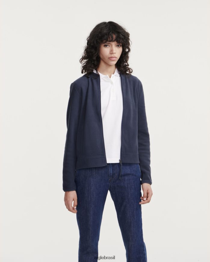 Aigle roupas gola redonda com zíper Império mulheres RX2B88710