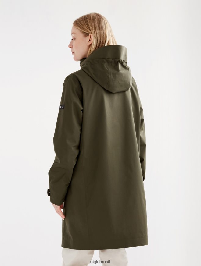 Aigle roupas parka longa mtd discutir mulheres RX2B88441