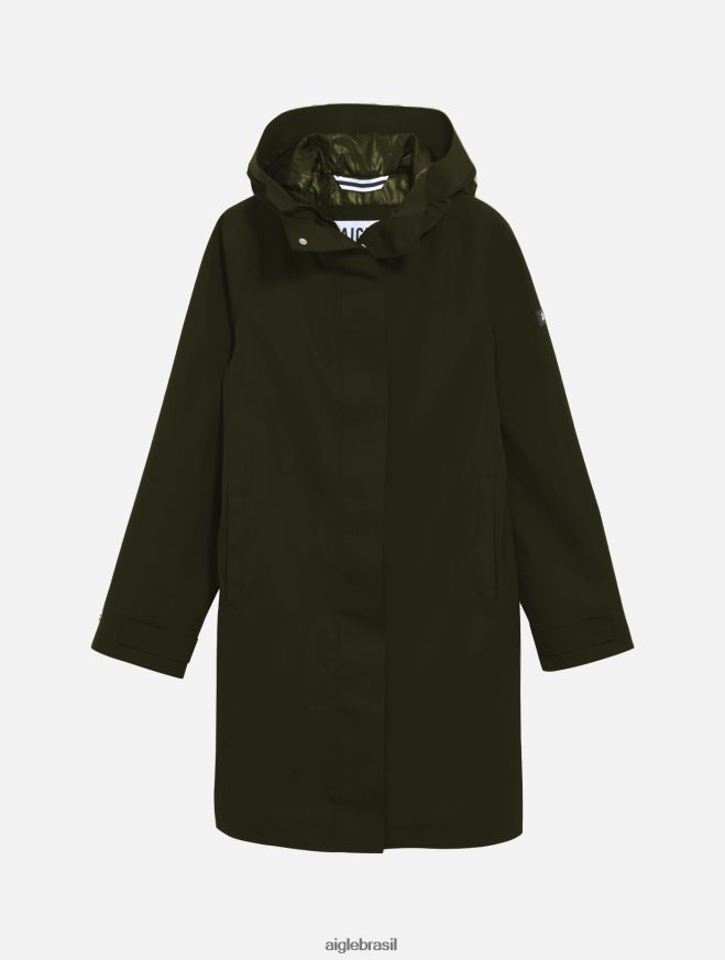 Aigle roupas parka longa mtd discutir mulheres RX2B88441