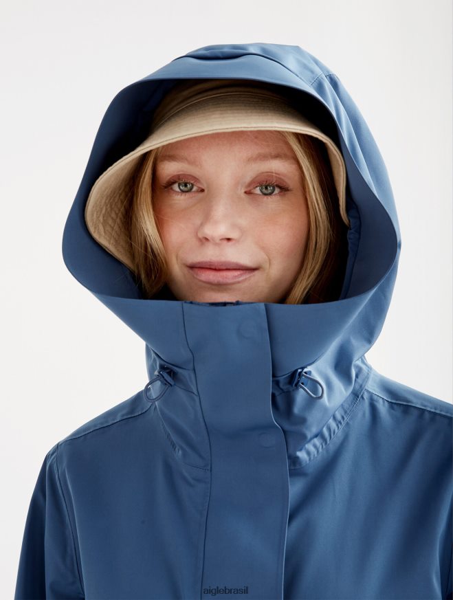 Aigle roupas parka longa mtd marais mulheres RX2B88467