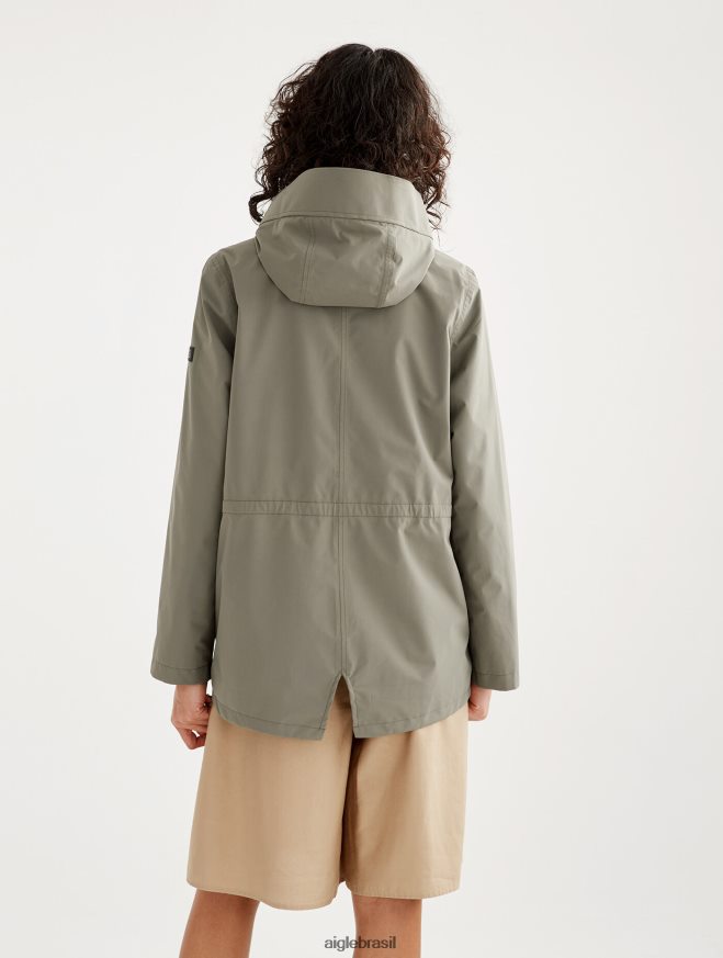 Aigle roupas parka mtd de comprimento médio taillis mulheres RX2B88497
