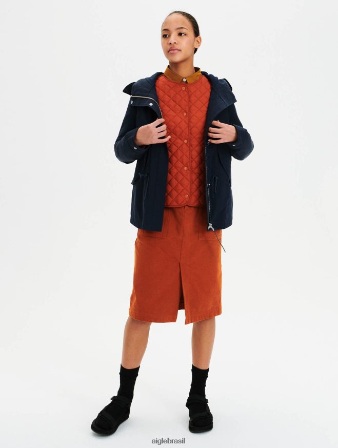 Aigle roupas parka rabo de peixe curta Império mulheres RX2B88679