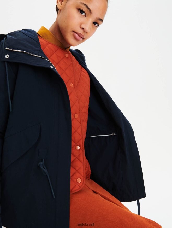 Aigle roupas parka rabo de peixe curta Império mulheres RX2B88679