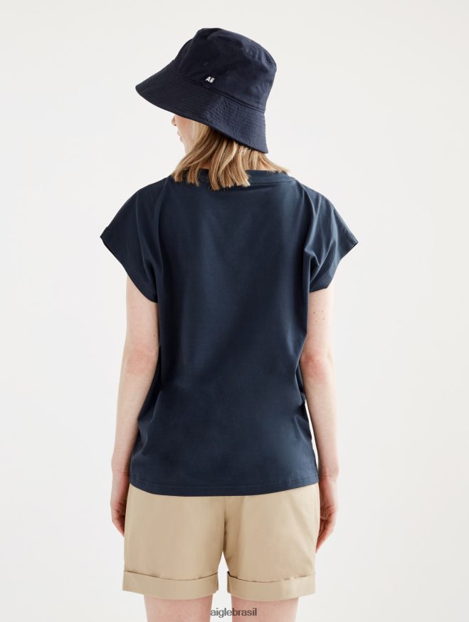 Aigle roupas camiseta ombro a ombro Império mulheres RX2B88446