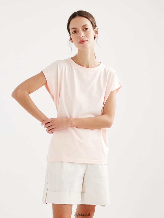 Aigle roupas camiseta ombro a ombro cereja mulheres RX2B88708