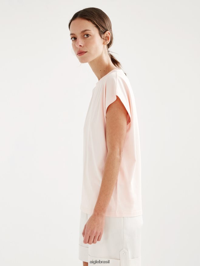 Aigle roupas camiseta ombro a ombro cereja mulheres RX2B88708