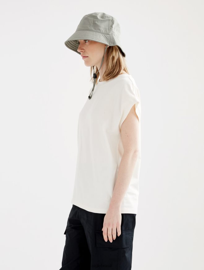 Aigle roupas camiseta ombro a ombro leite mulheres RX2B88450