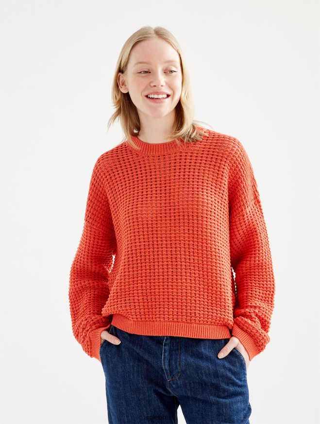 Aigle roupas suéter decorativo de malha de manga comprida Harissa mulheres RX2B88529