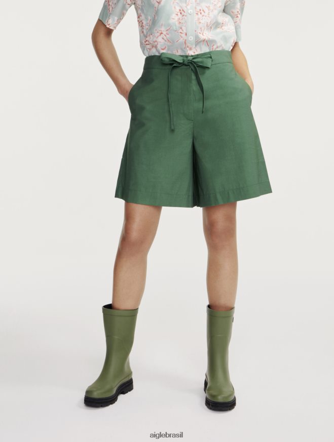 Aigle roupas leve curto botânico mulheres RX2B88464