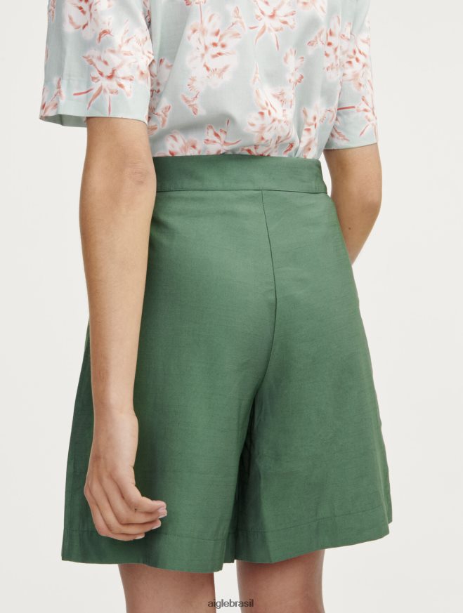 Aigle roupas leve curto botânico mulheres RX2B88464