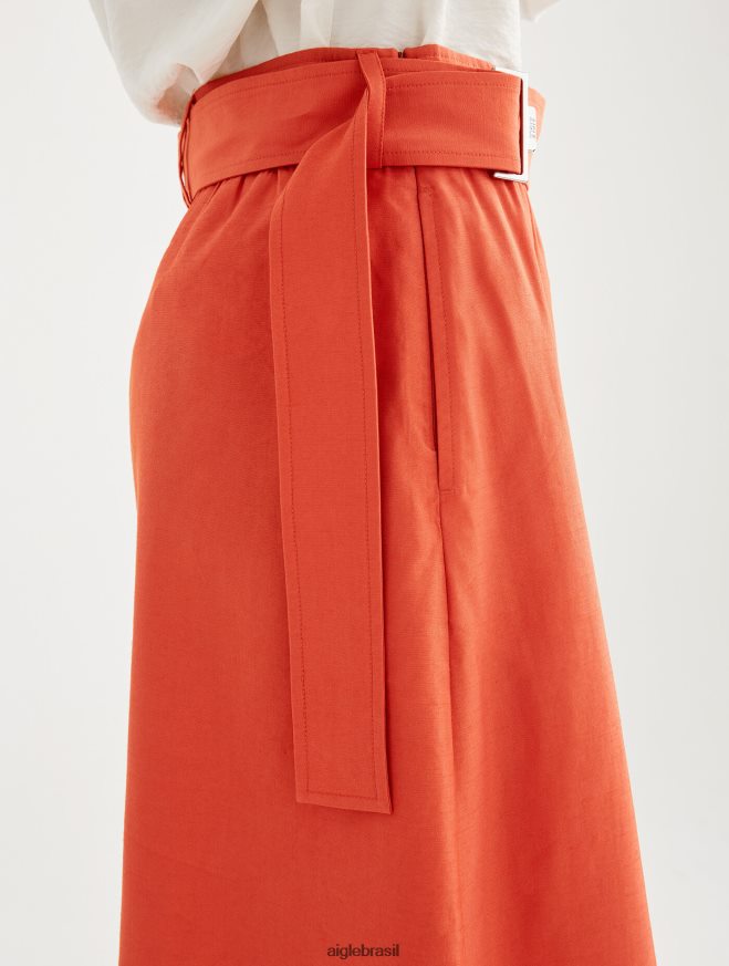 Aigle roupas saia culote folgada Harissa mulheres RX2B88527