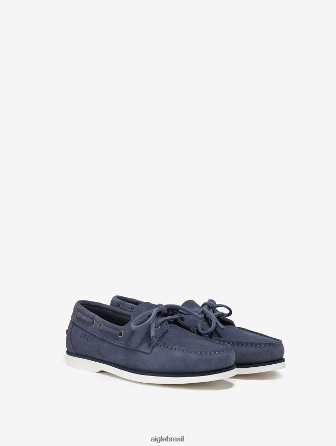 Aigle sapato mocassim clássico em couro nobuck marais mulheres RX2B88668