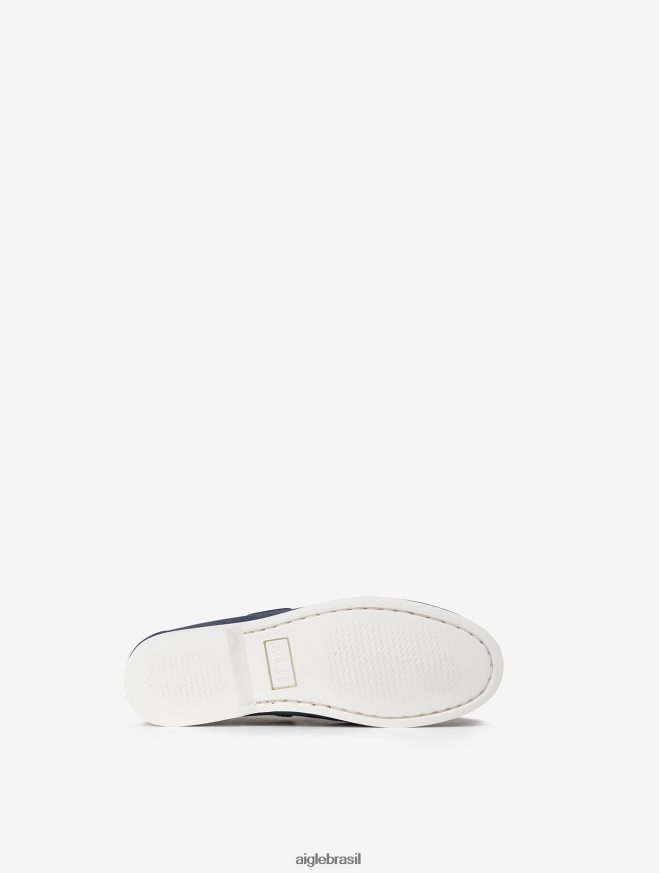 Aigle sapato mocassim clássico em couro nobuck marais mulheres RX2B88668