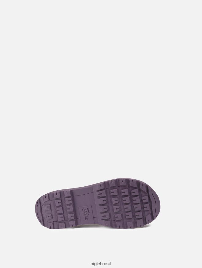 Aigle sapato tamanco autêntico vinho mulheres RX2B88644