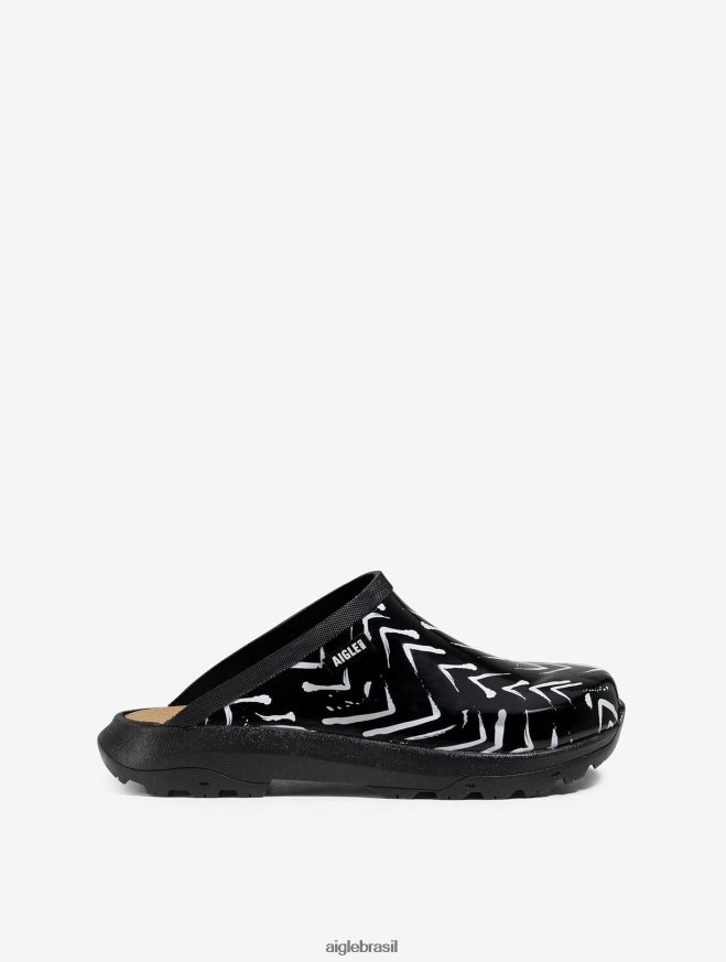 Aigle sapato versão impressa do tamanco autêntico divisa mulheres RX2B88634