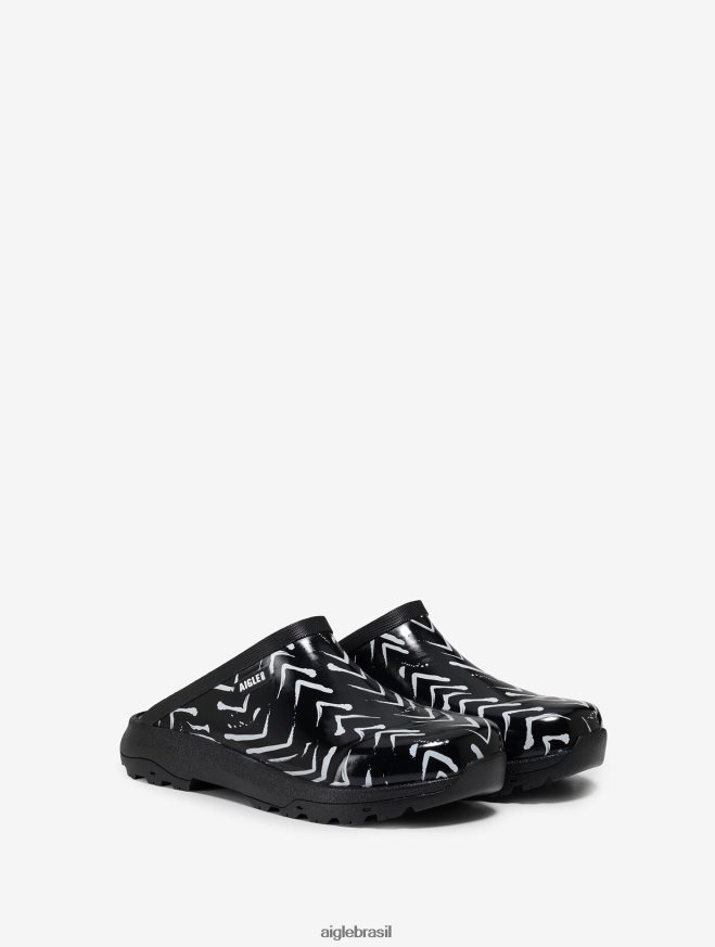 Aigle sapato versão impressa do tamanco autêntico divisa mulheres RX2B88634