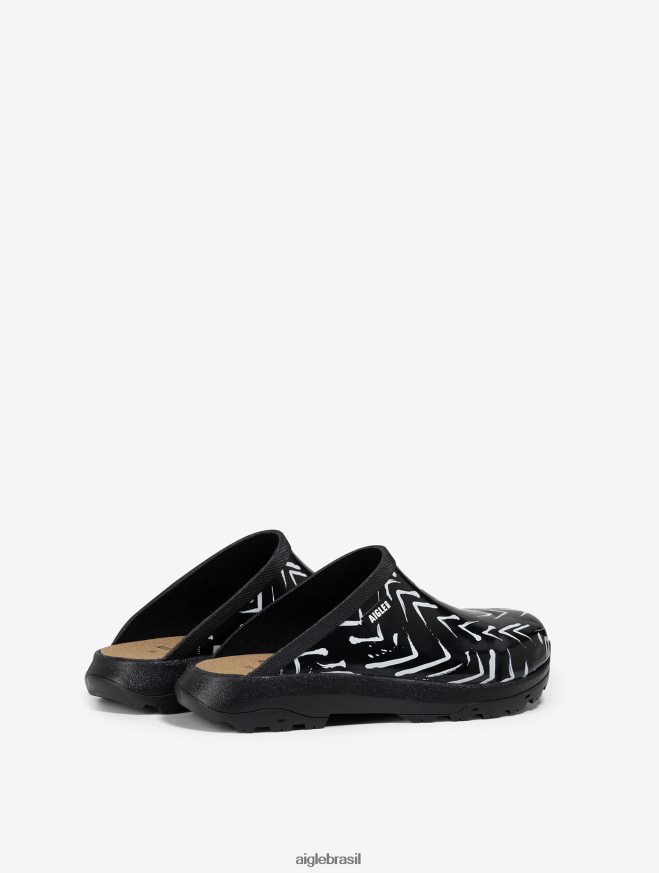 Aigle sapato versão impressa do tamanco autêntico divisa mulheres RX2B88634