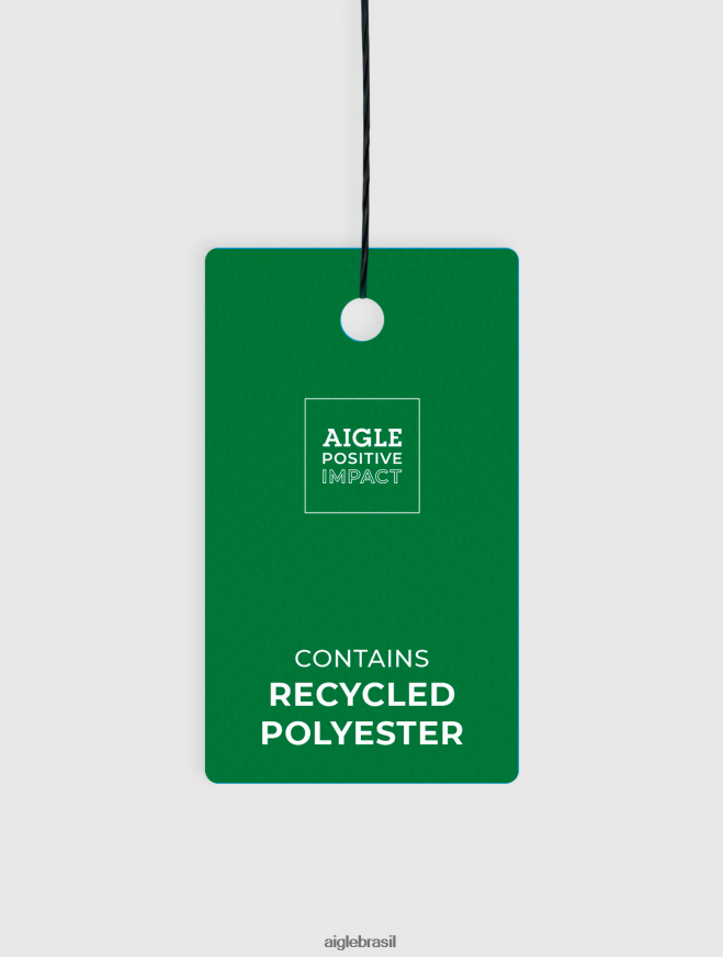 Aigle sapato o tênis ecológico de lona e borracha marinho mulheres RX2B88587